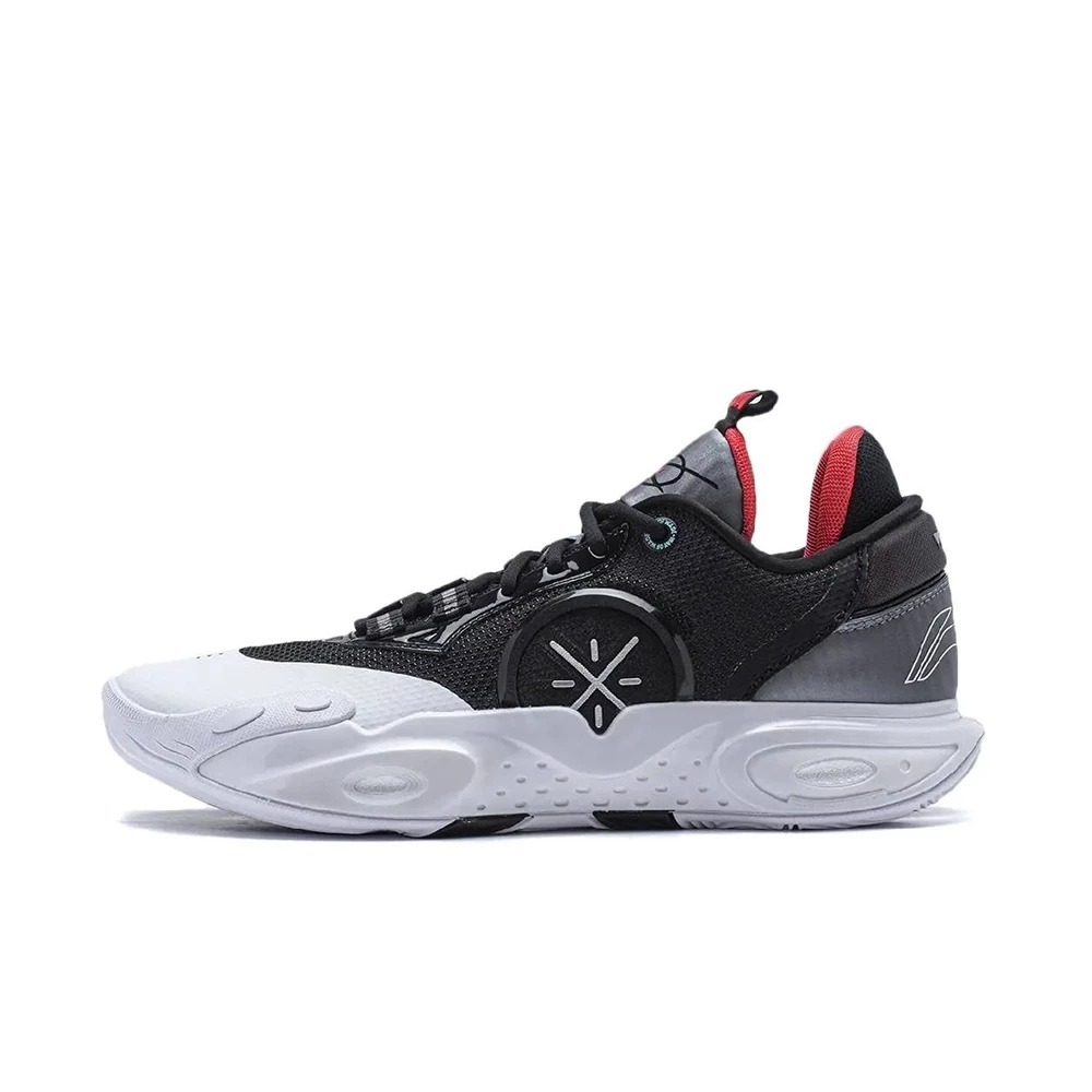 Sepatu Basket Li Ning Way of Wade All City 12 “Announcement” D'Angelo Russell Black White ABAU015-4