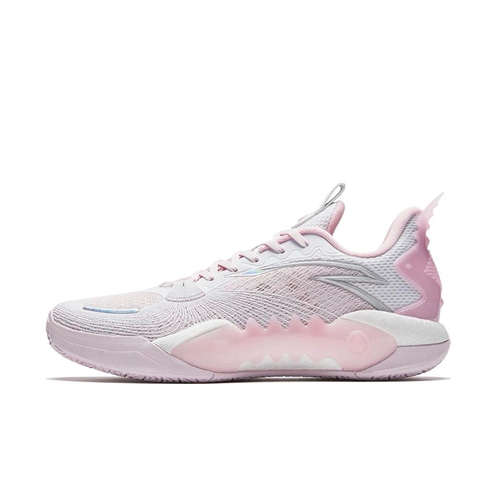 Sepatu Basket Anta Shock wave 5 v2 White pink 912431106S-5