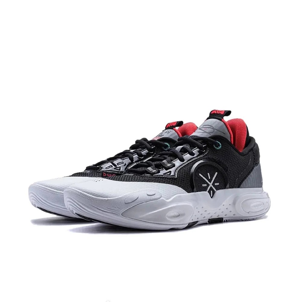 Sepatu Basket Li Ning Way of Wade All City 12 “Announcement” D'Angelo Russell Black White ABAU015-4