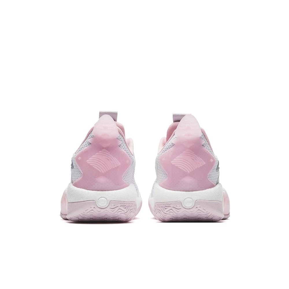 Sepatu Basket Anta Shock wave 5 v2 White pink 912431106S-5