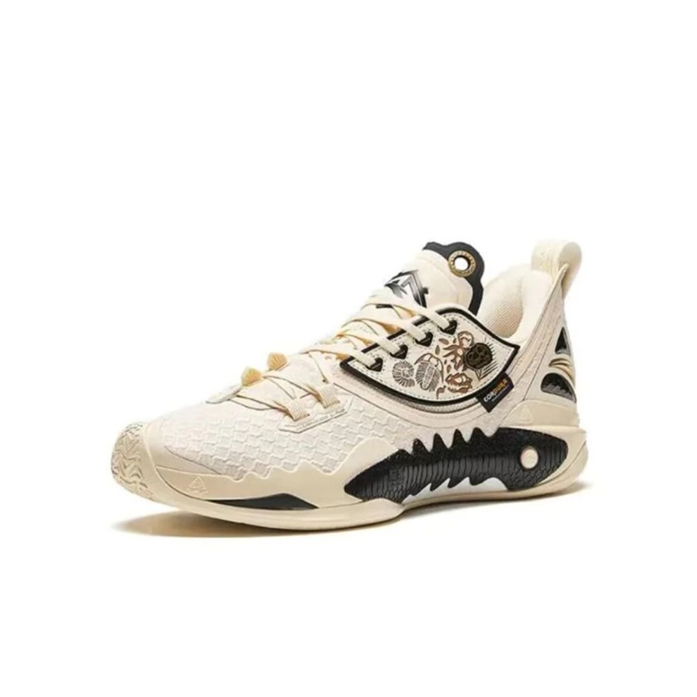 Sepatu Basket Anta Shock Wave 5 V2 'Fossil' 1124A1106-2