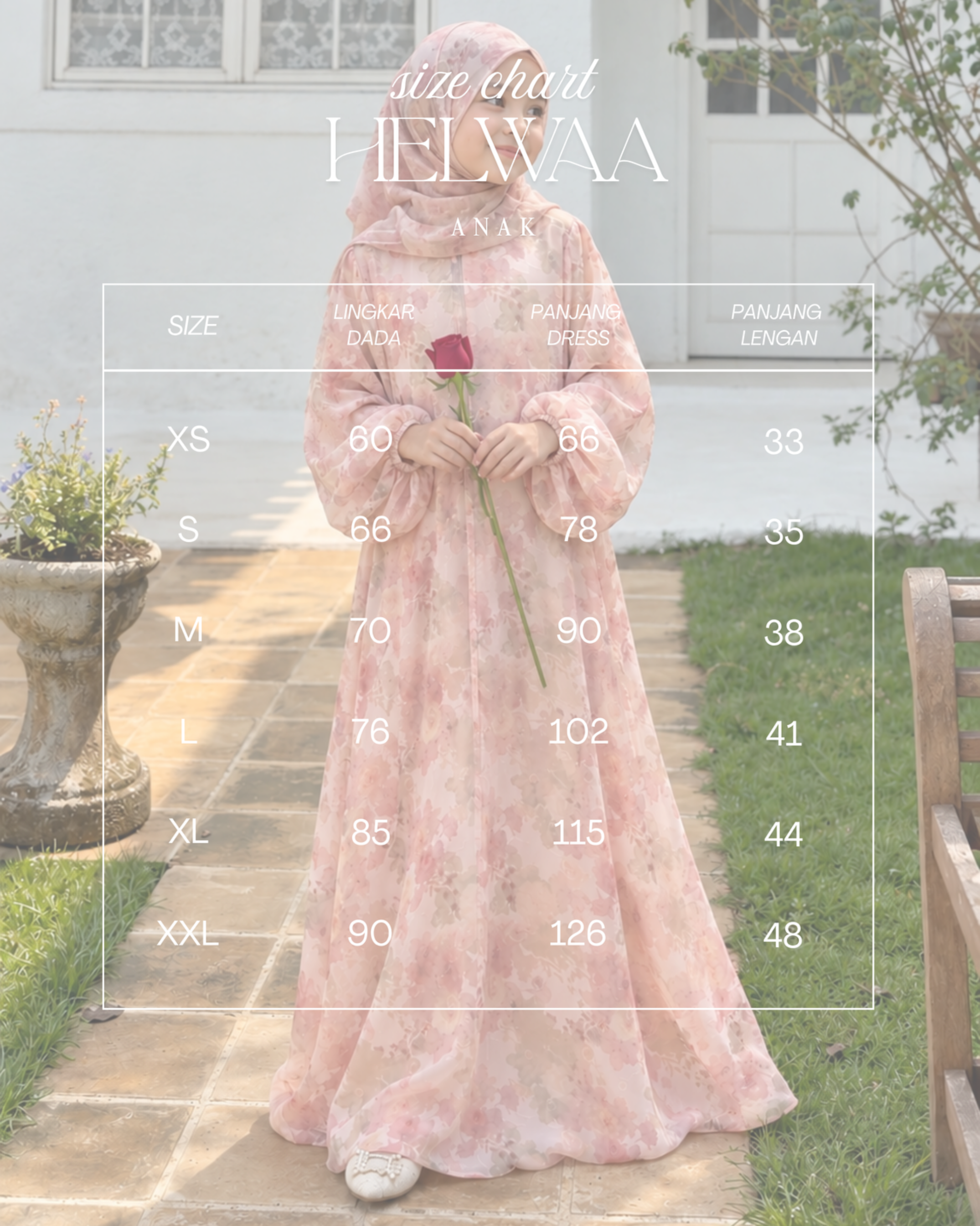 Helwaa - Dress Anak Perempuan