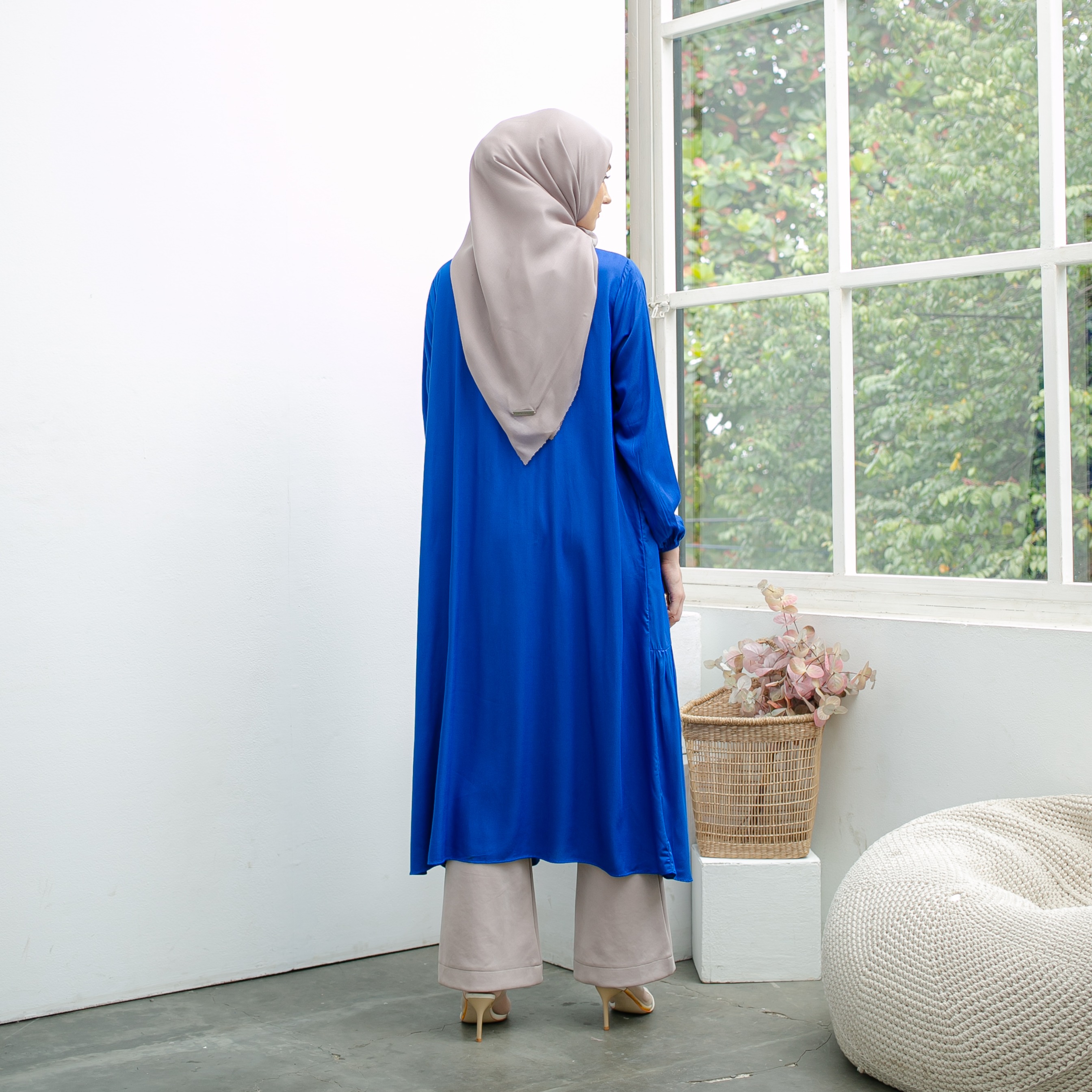 Luma Dawa Reva Basic Tunik Rayon Twill Premium / Tunik/ Office / Semi Formal / Busui Friendly / Casual / Formal / Workwear