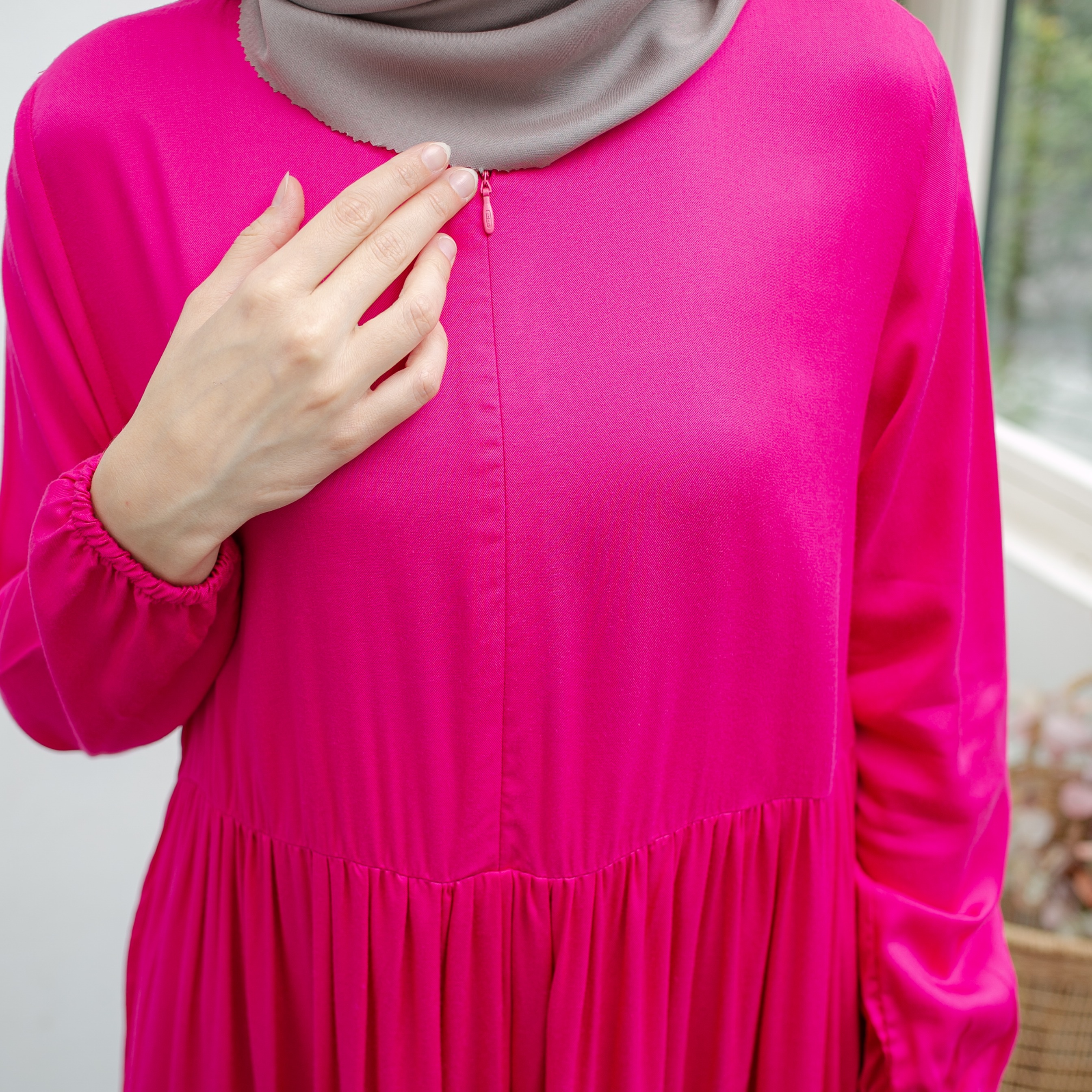 Luma Dawa Reva Basic Tunik Rayon Twill Premium / Tunik/ Office / Semi Formal / Busui Friendly / Casual / Formal / Workwear