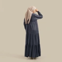 Luma Dawa Alanza Dress / Pilih Warna / Polos / Abaya / Dress / Rayon Twill / Semi Formal / Casual / Office / Kantor