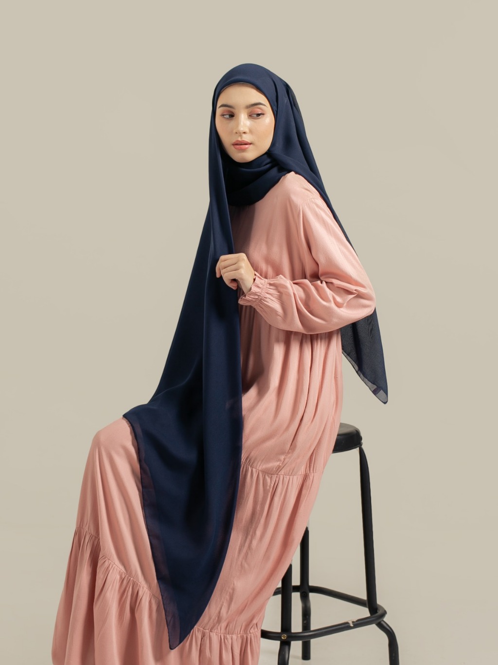 Luma Dawa Adiba Scarf 100K GET 3 Scarf Hijab Polly Cotton Potton , Hijab Segiempat Polly Cotton Potton Scarf Polos Voal