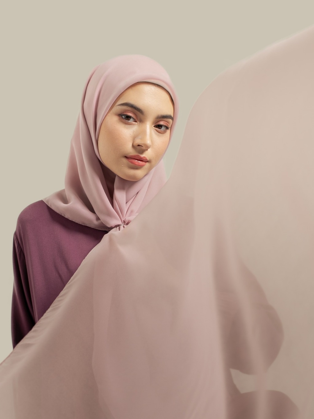 Luma Dawa Adiba Scarf 100K GET 3 Scarf Hijab Polly Cotton Potton , Hijab Segiempat Polly Cotton Potton Scarf Polos Voal