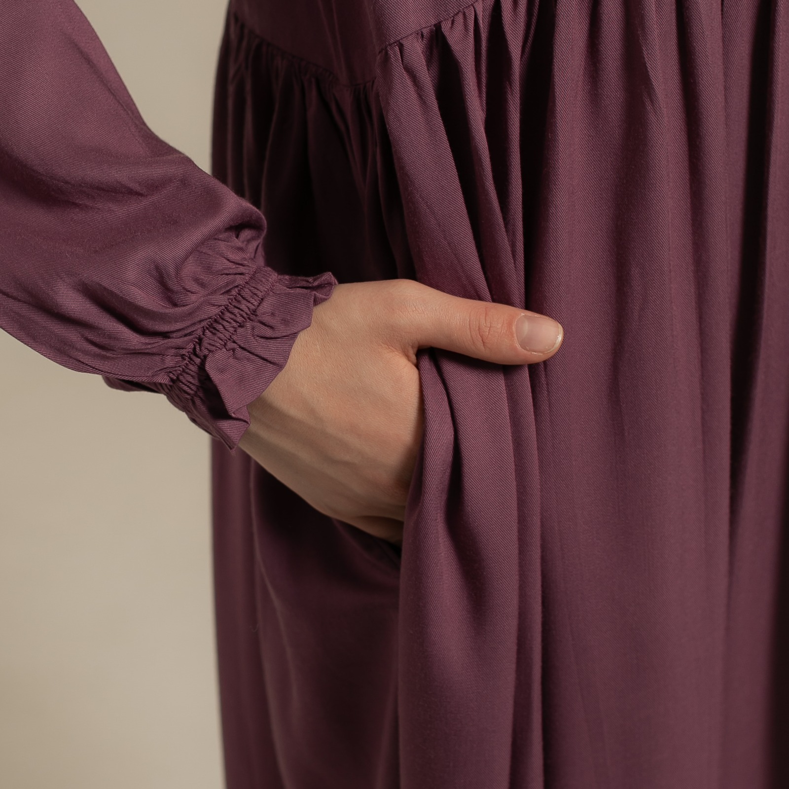 Luma Dawa Atiya Basic Dress Rayon Twill Premium / Abaya / Office / Casual / Formal / Kantor / Workwear