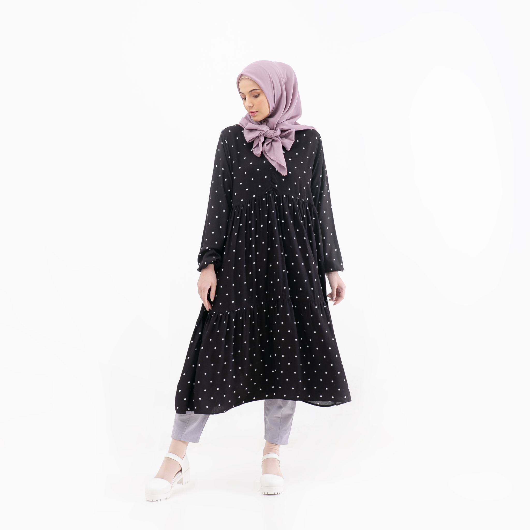 Luma Dawa Reva Tunik / PILIH Motif / rayon crepe / Semi Formal / Casual Formal / Workwear / Office / Kantor