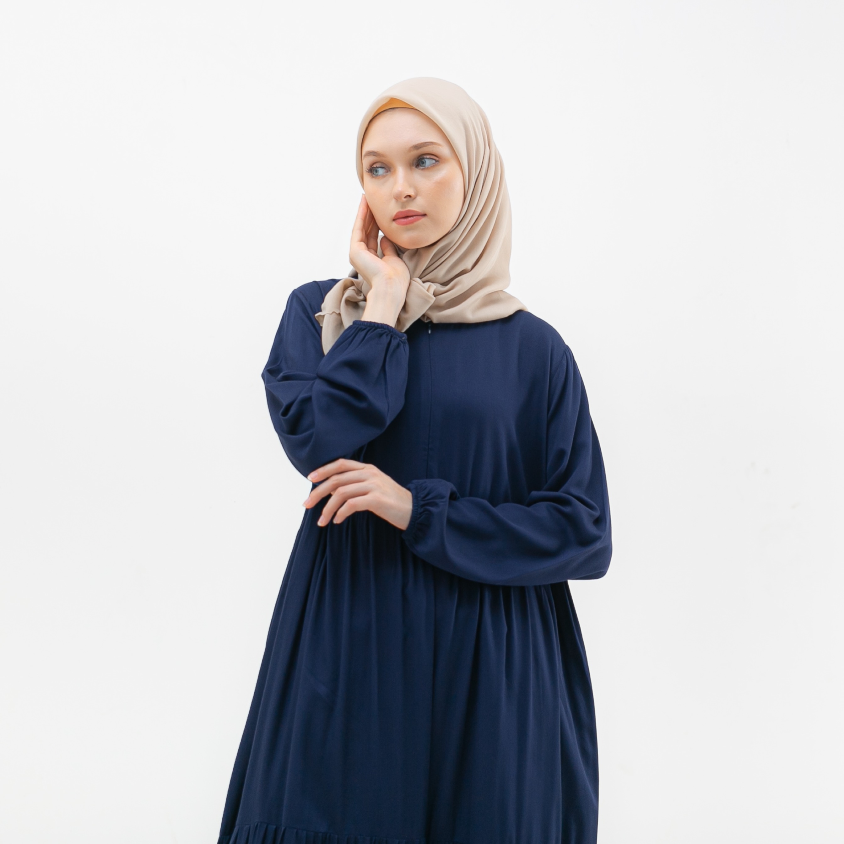Luma Dawa Reva Basic Tunik Rayon Twill Premium / Tunik/ Office / Semi Formal / Busui Friendly / Casual / Formal / Workwear