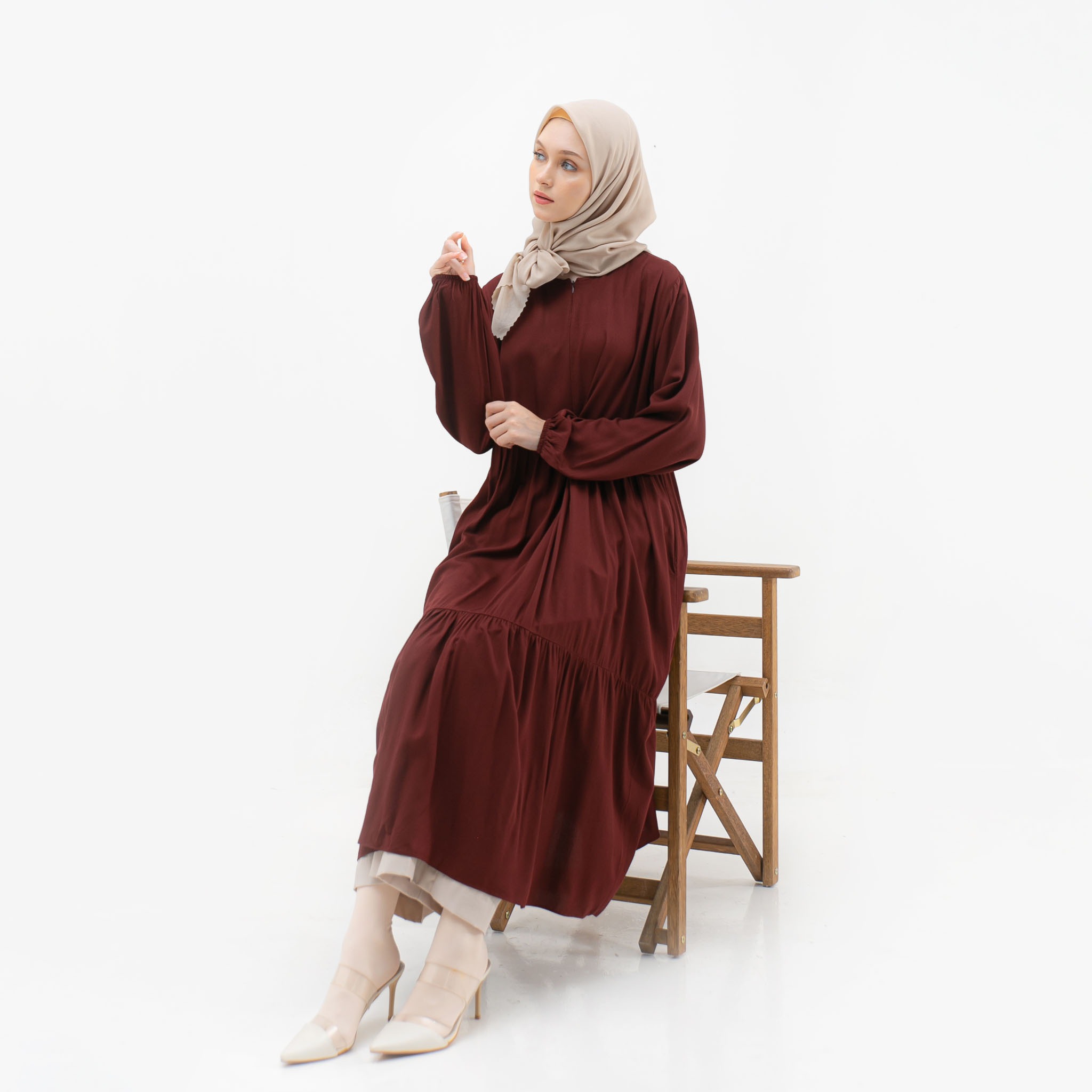 Luma Dawa Reva Basic Tunik Rayon Twill Premium / Tunik/ Office / Semi Formal / Busui Friendly / Casual / Formal / Workwear