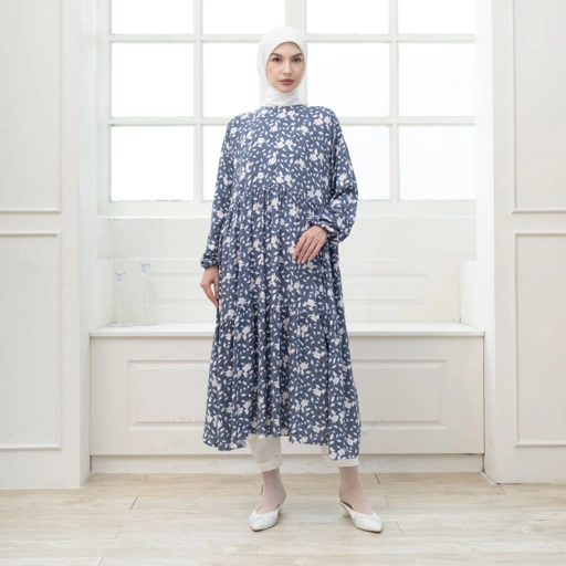 Luma Dawa Reva Tunik / PILIH Motif / rayon crepe / Semi Formal / Casual Formal / Workwear / Office / Kantor