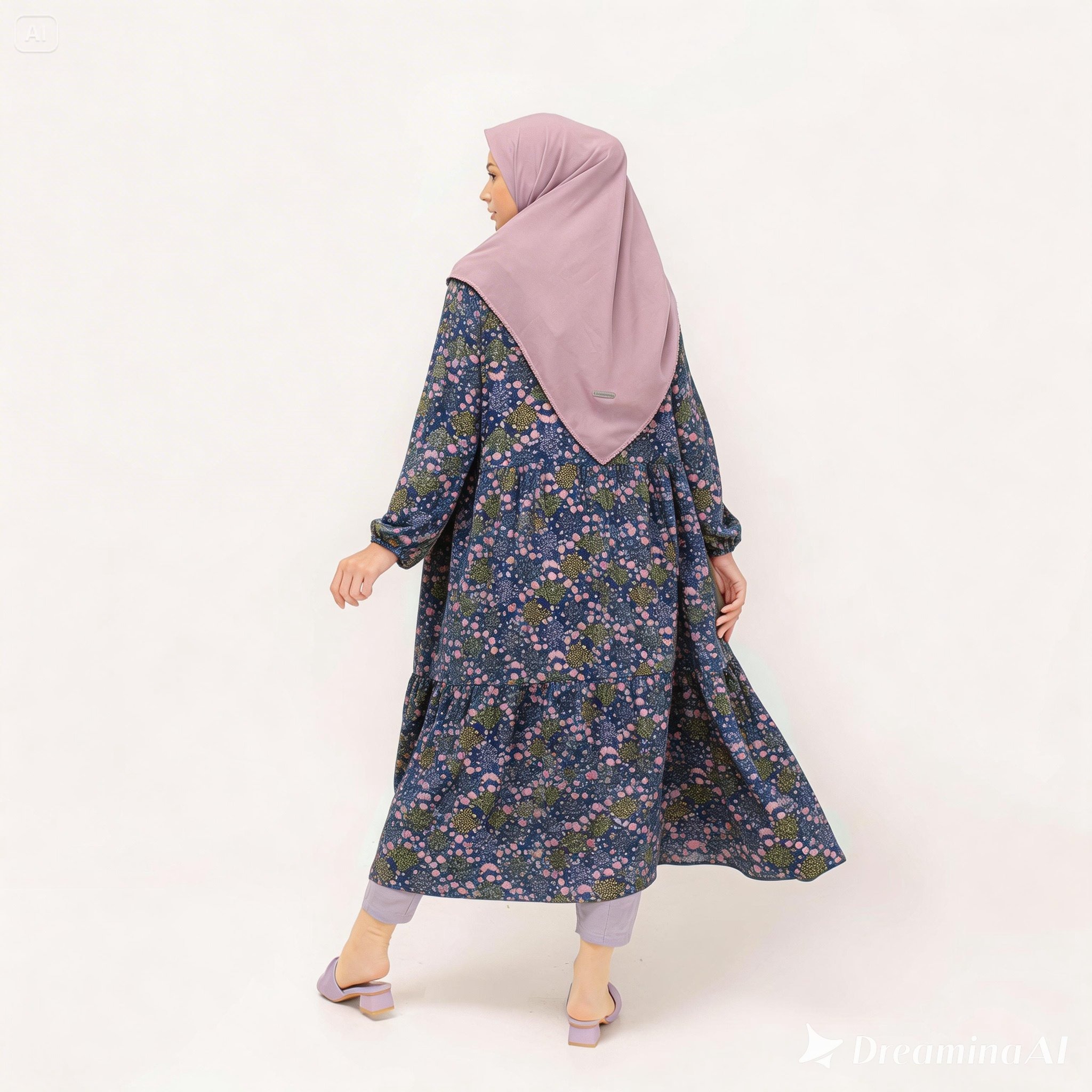 Luma Dawa Reva Tunik / PILIH Motif / rayon crepe / Semi Formal / Casual Formal / Workwear / Office / Kantor