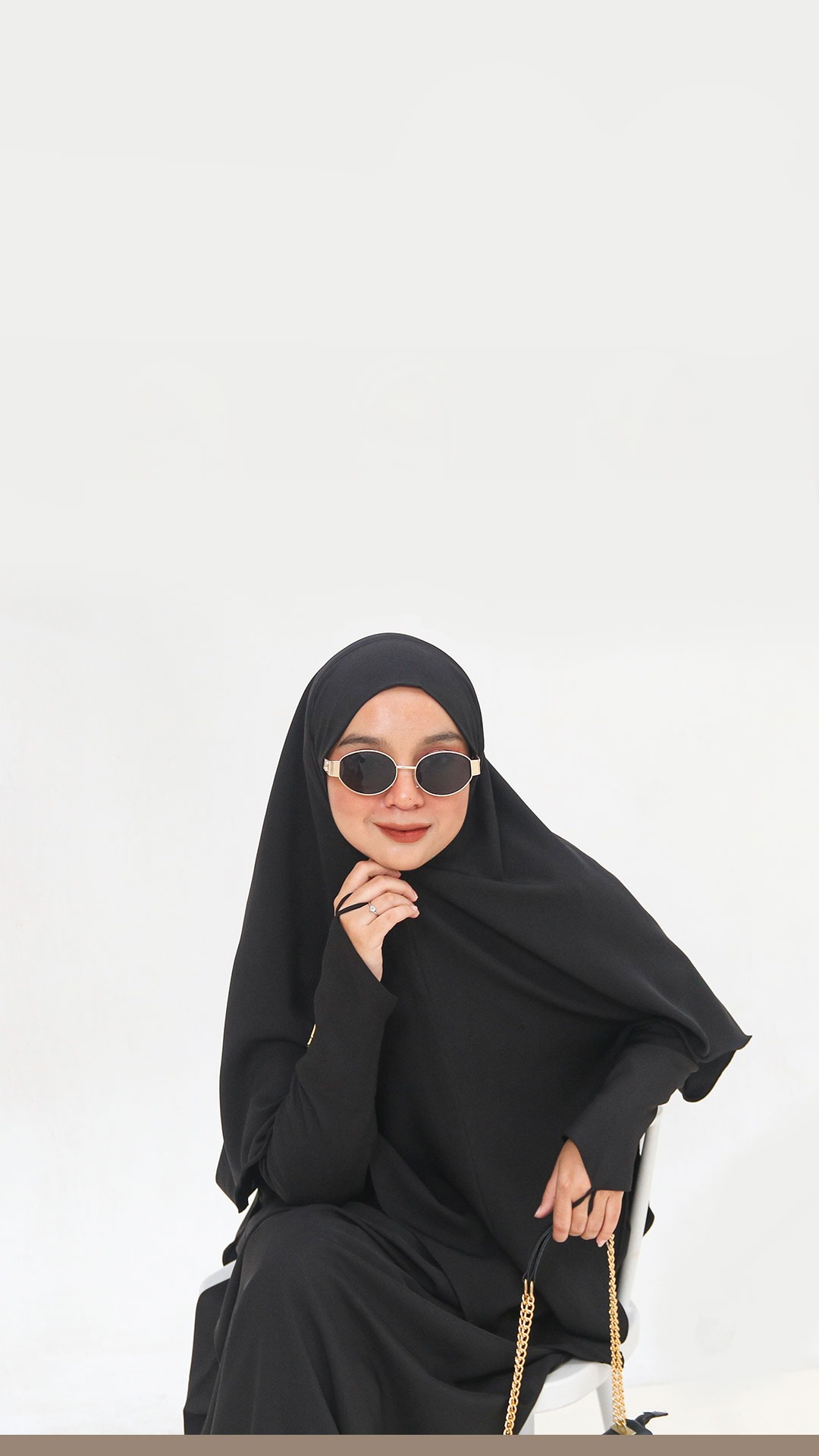 Khaira Abaya for Umrah