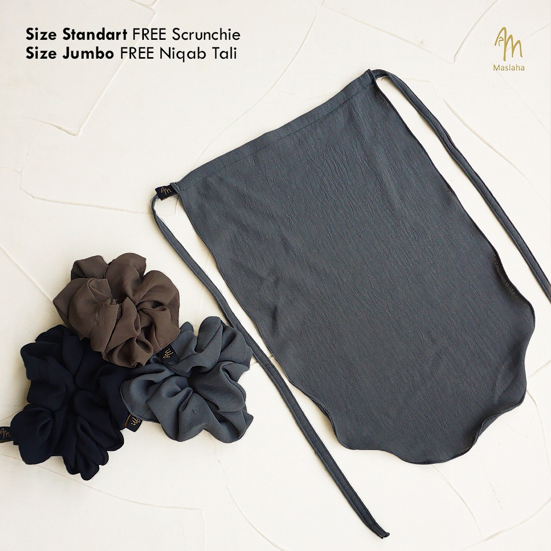 French Khimar Bordir Malaysia