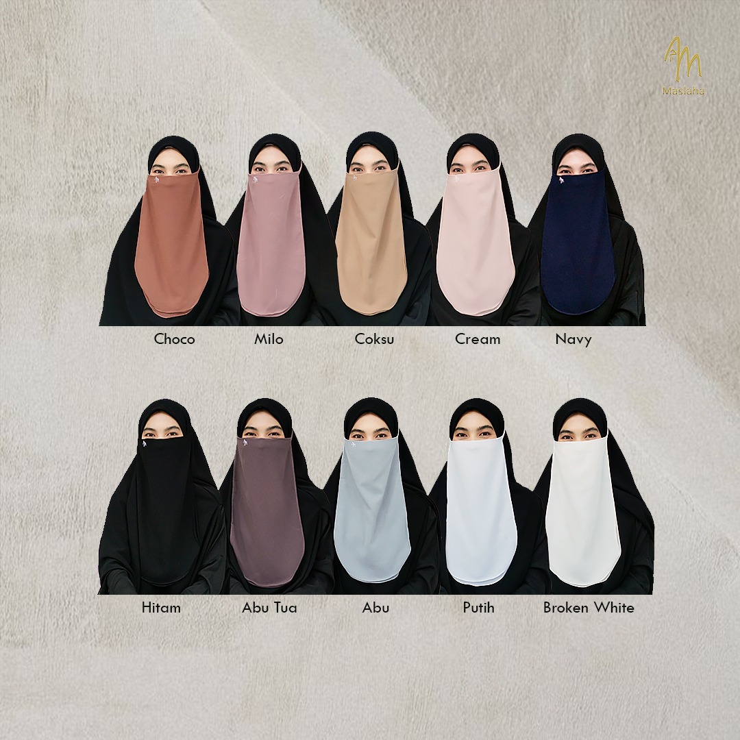 Niqab Tali Logo M