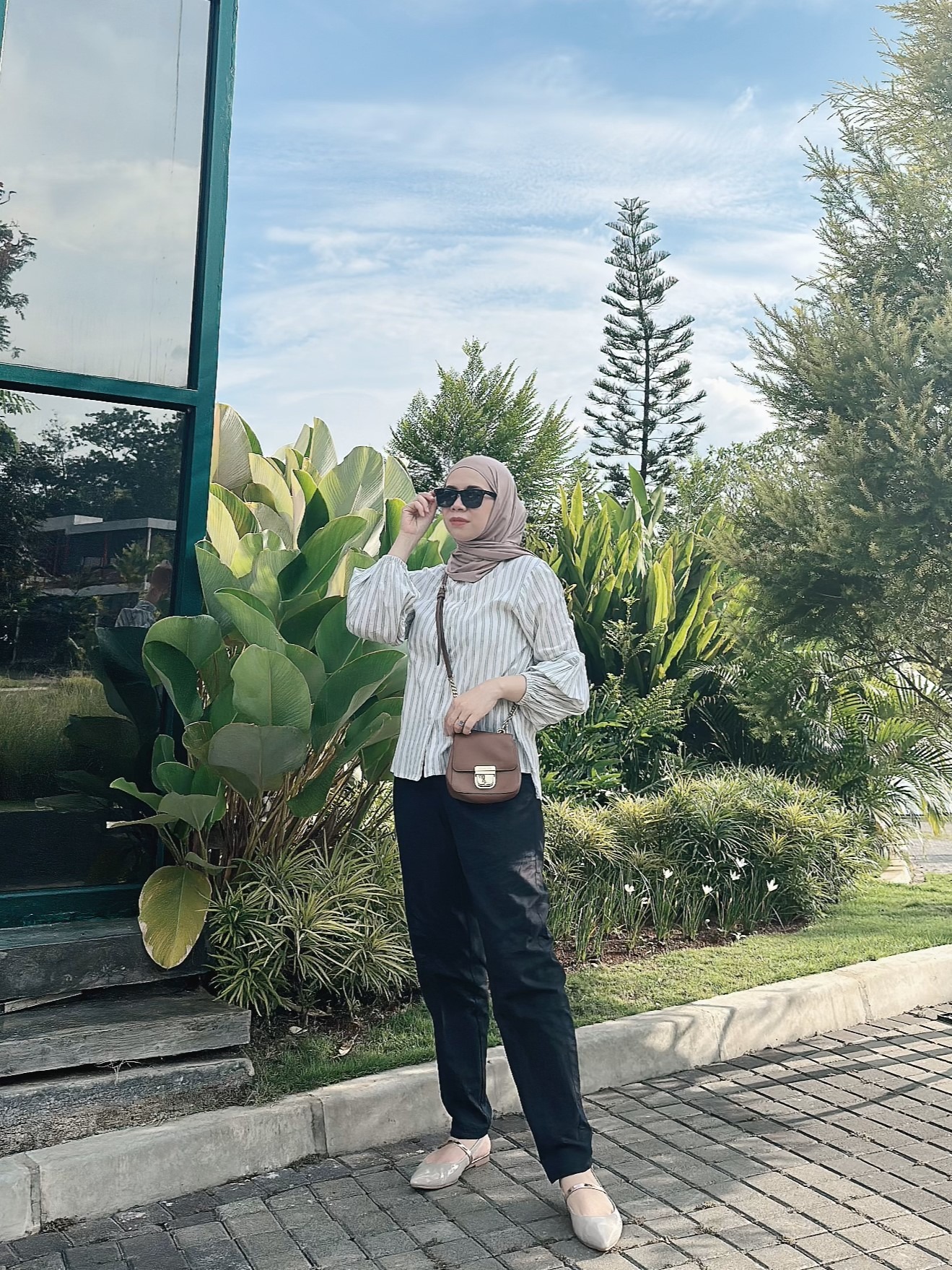 Rena Stripes Tops by Fhanza Project