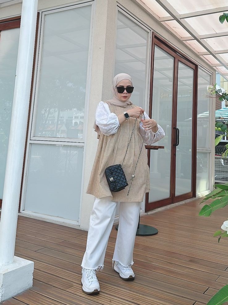 Claire Gingham Tops by Fhanza Project