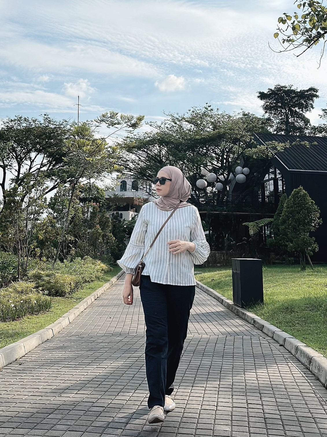 Rena Stripes Tops by Fhanza Project