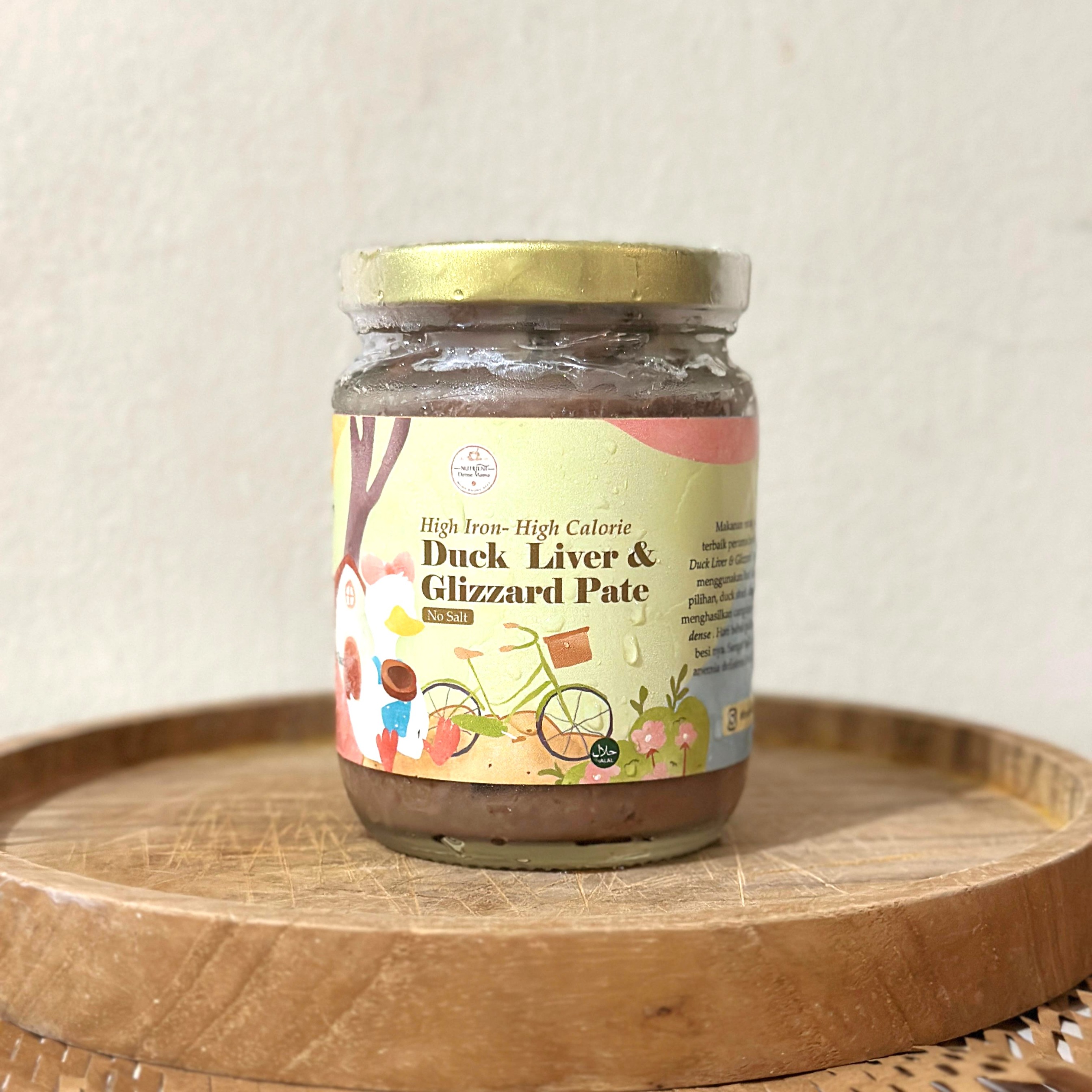 DUCK LIVER GIZZARD PATE