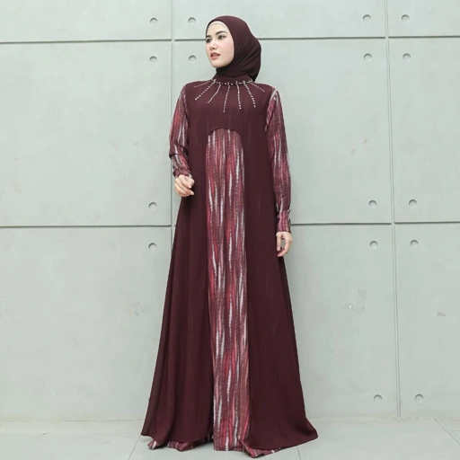 Image of SARIMBIT COLLECTION RAISHA SET KHIMAR & RASYID KEMEJA