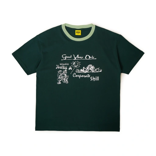 Image of Stooge Tee Green