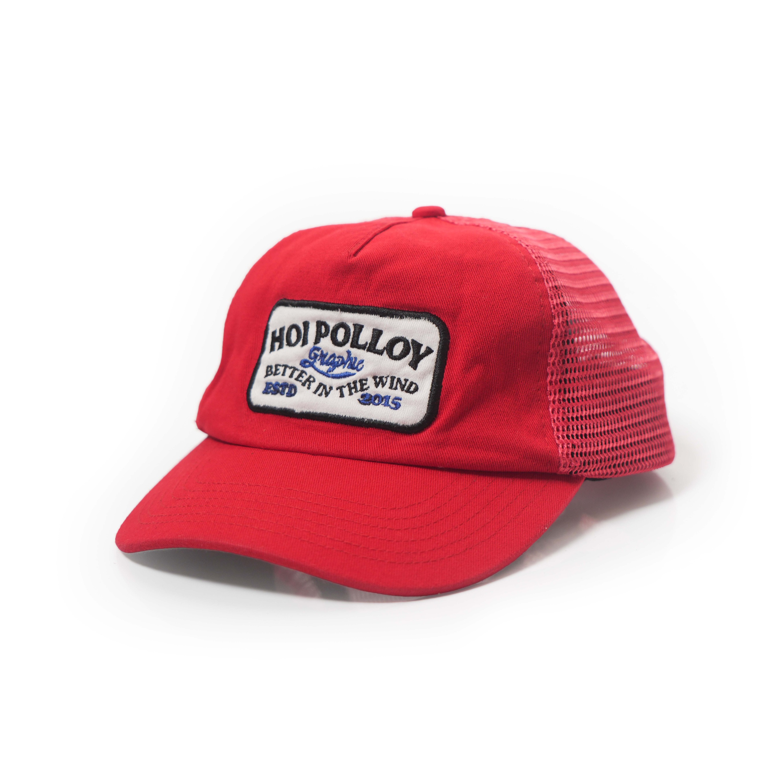 Hoi Polloy - Trucker Topi - Wind Cap (Red)