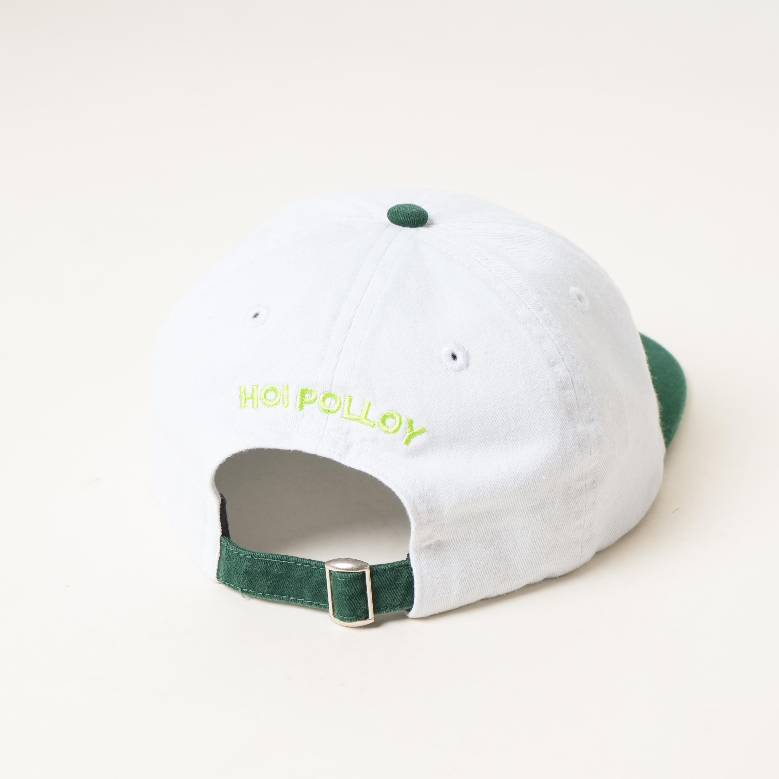 Drip Cap White Green