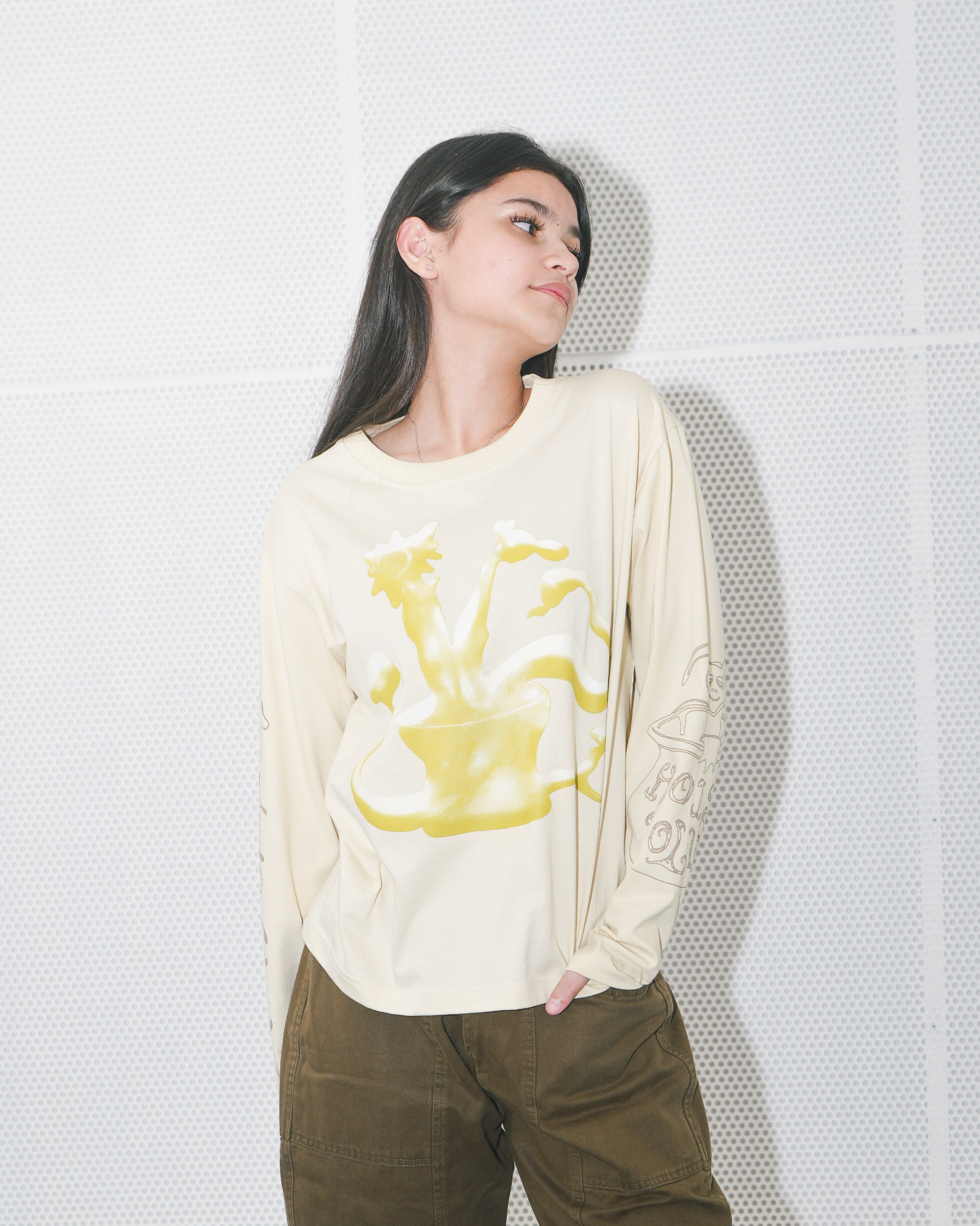 Blunt Long Sleeve Natural