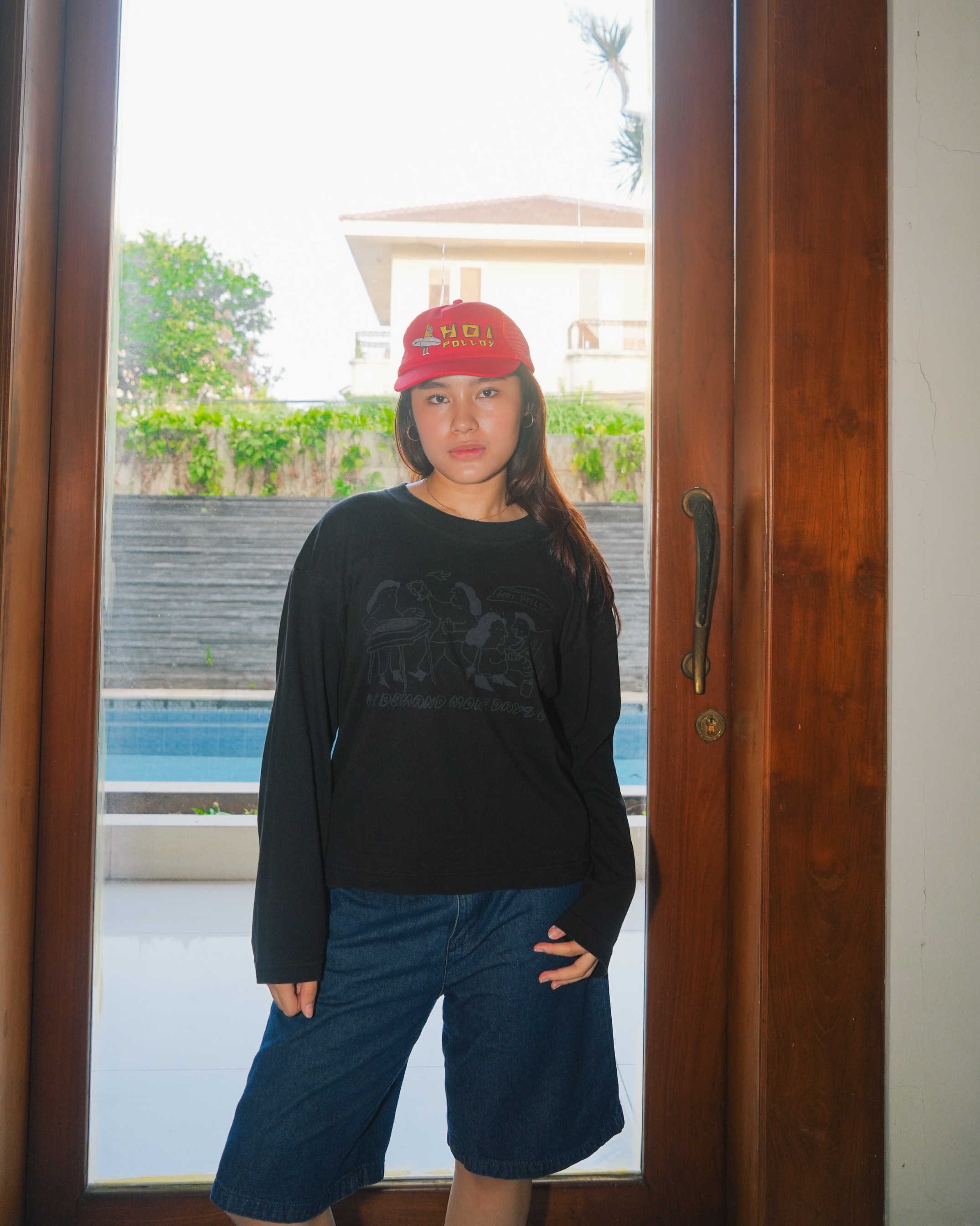 Surf Trucker Hat Red