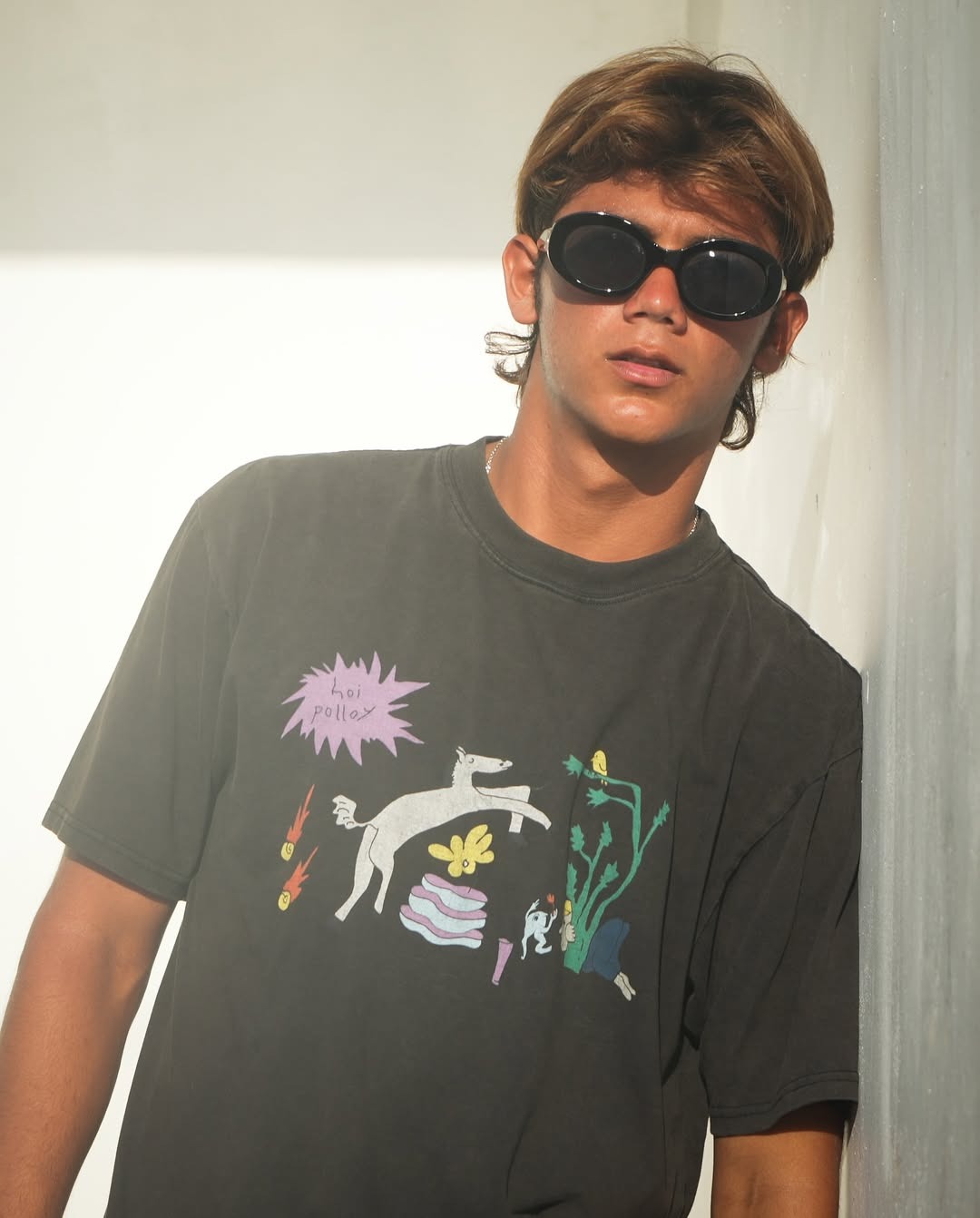Hide Horse Tee Bleach