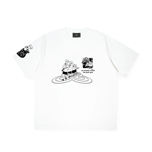 Image of No Wave on Mars Tee White