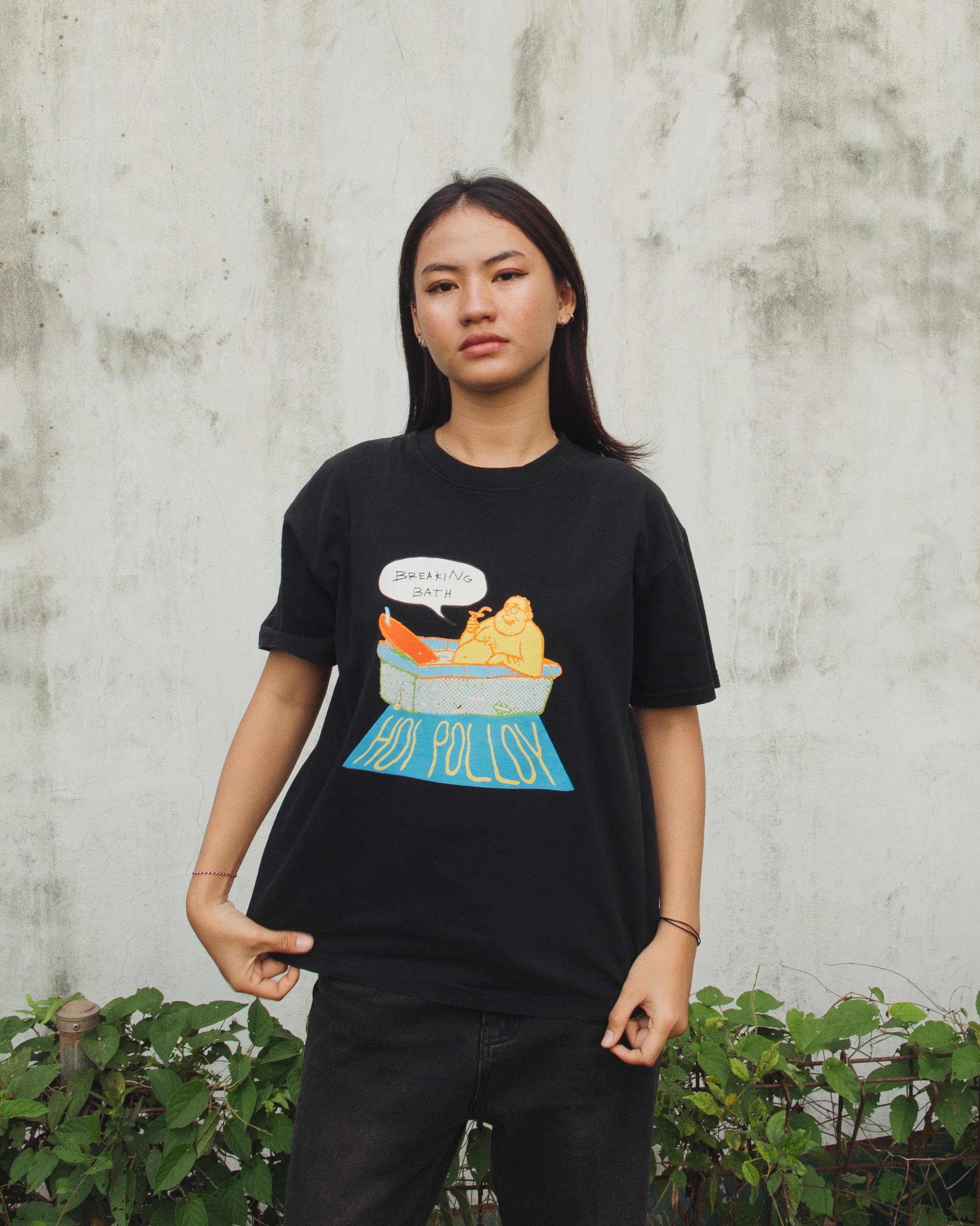 Breaking Bath Tee Bleach