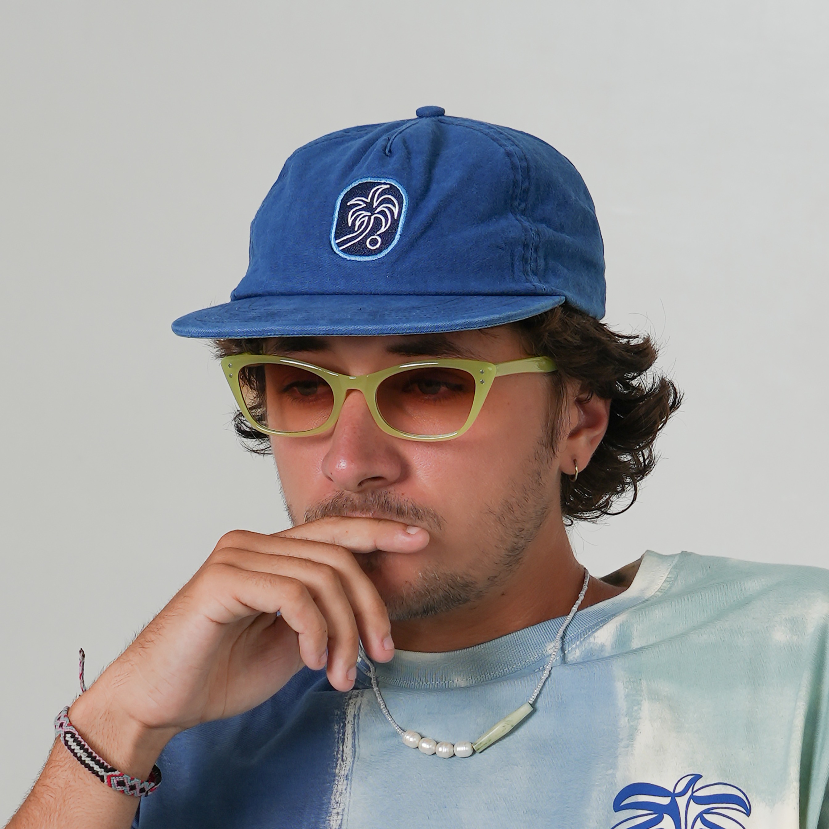 Palm Cap Blue