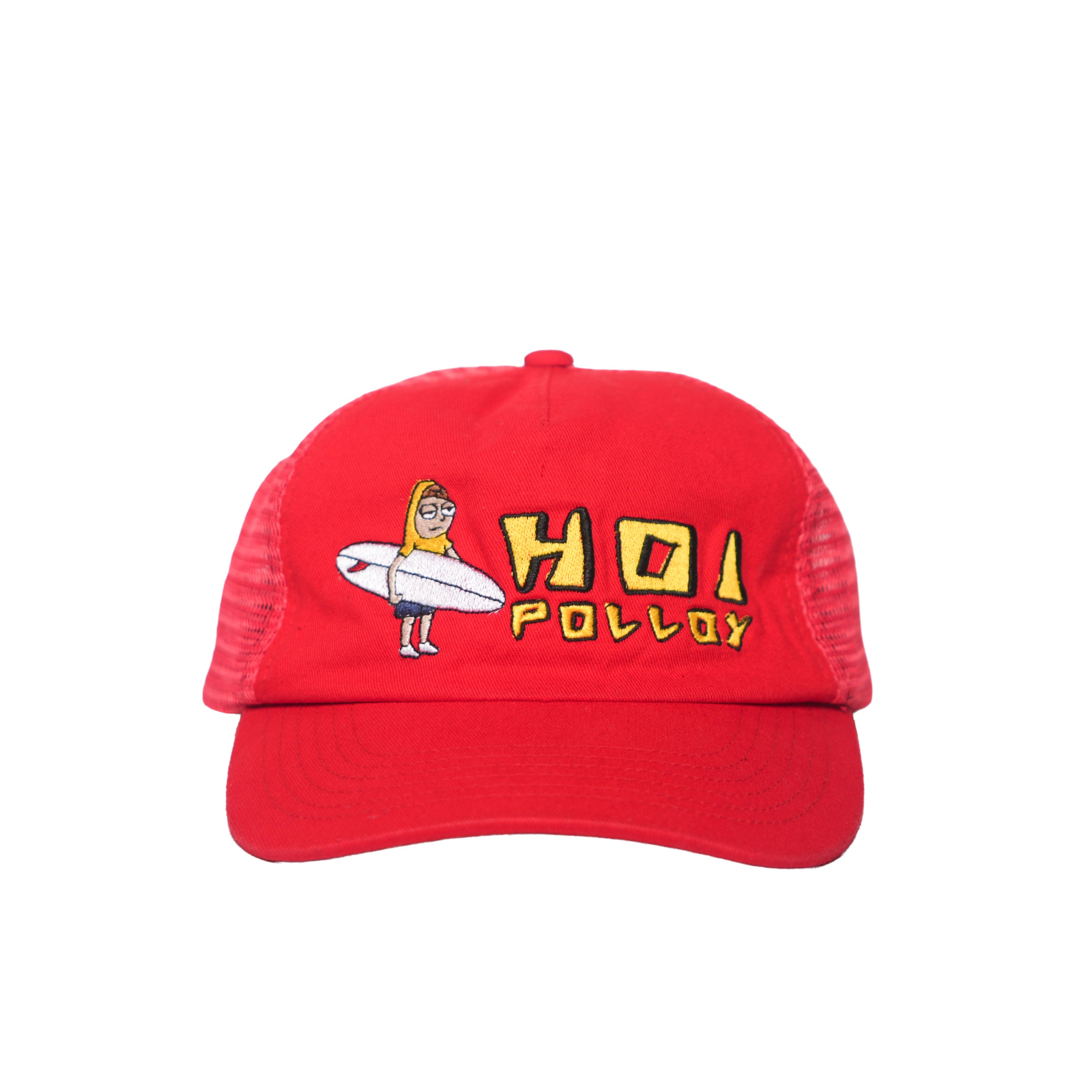 Surf Trucker Hat Red