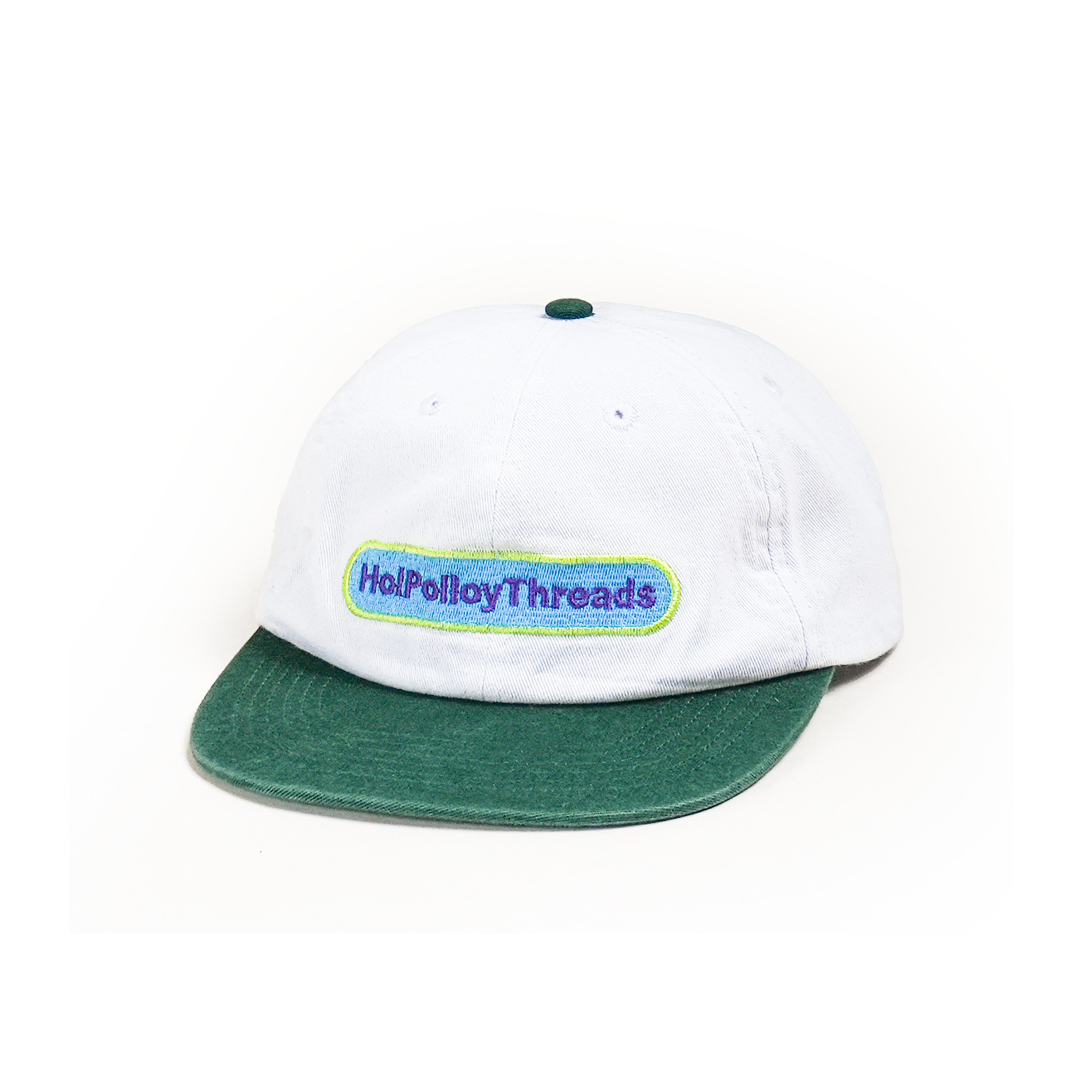Drip Cap White Green