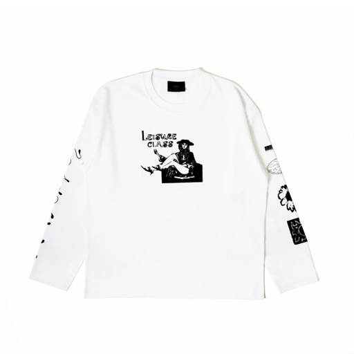 Image of Leisure Class White Long Sleeve