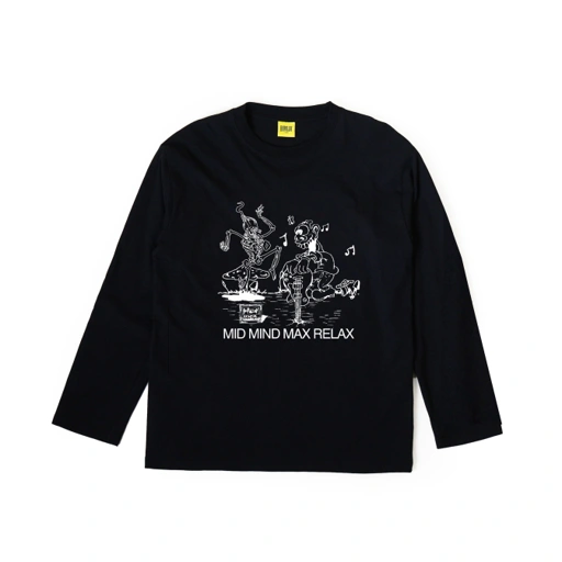 Image of Mid Mind Long Sleeve Black 