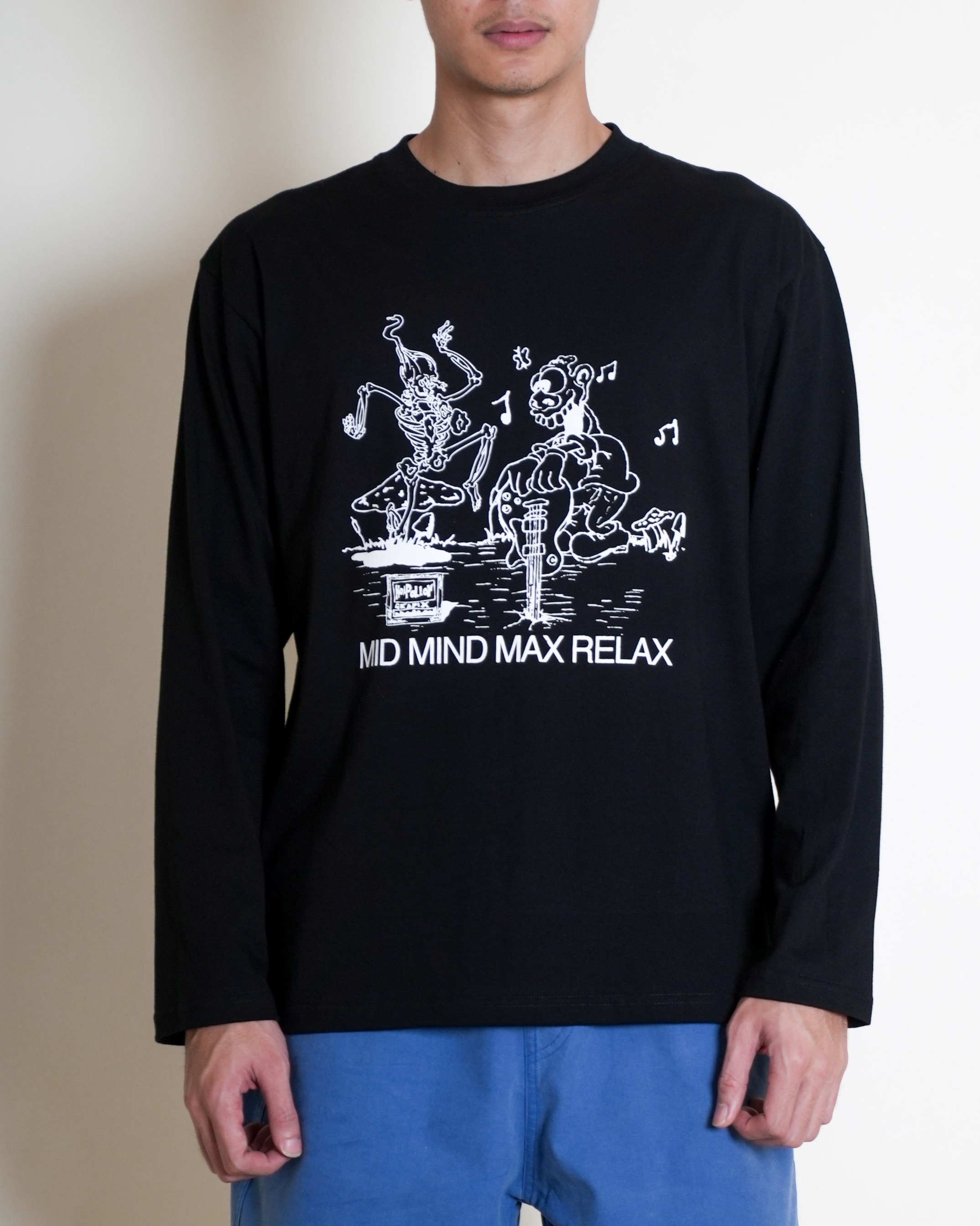 Mid Mind Long Sleeve Black 