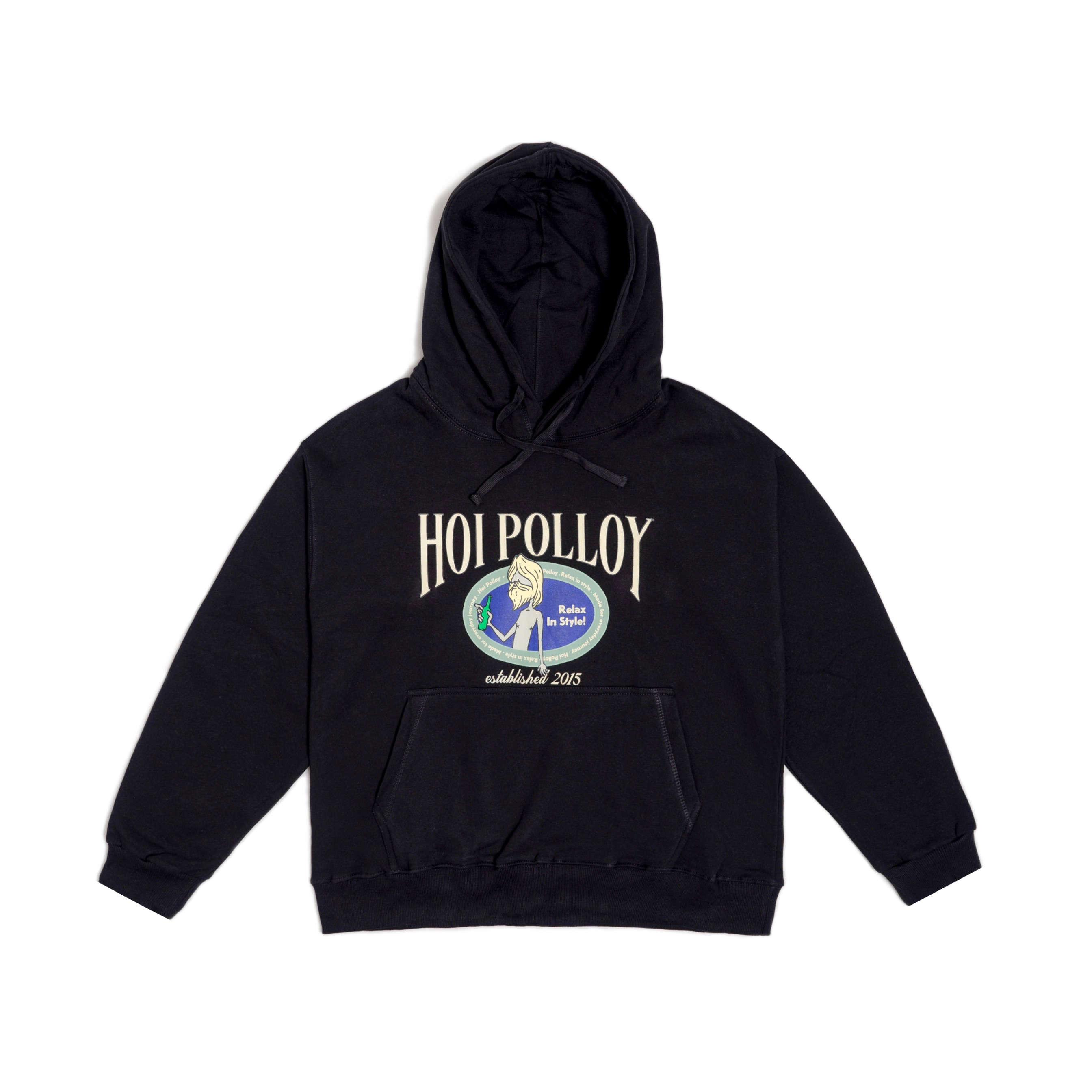 Relax In Style Hoodie Black