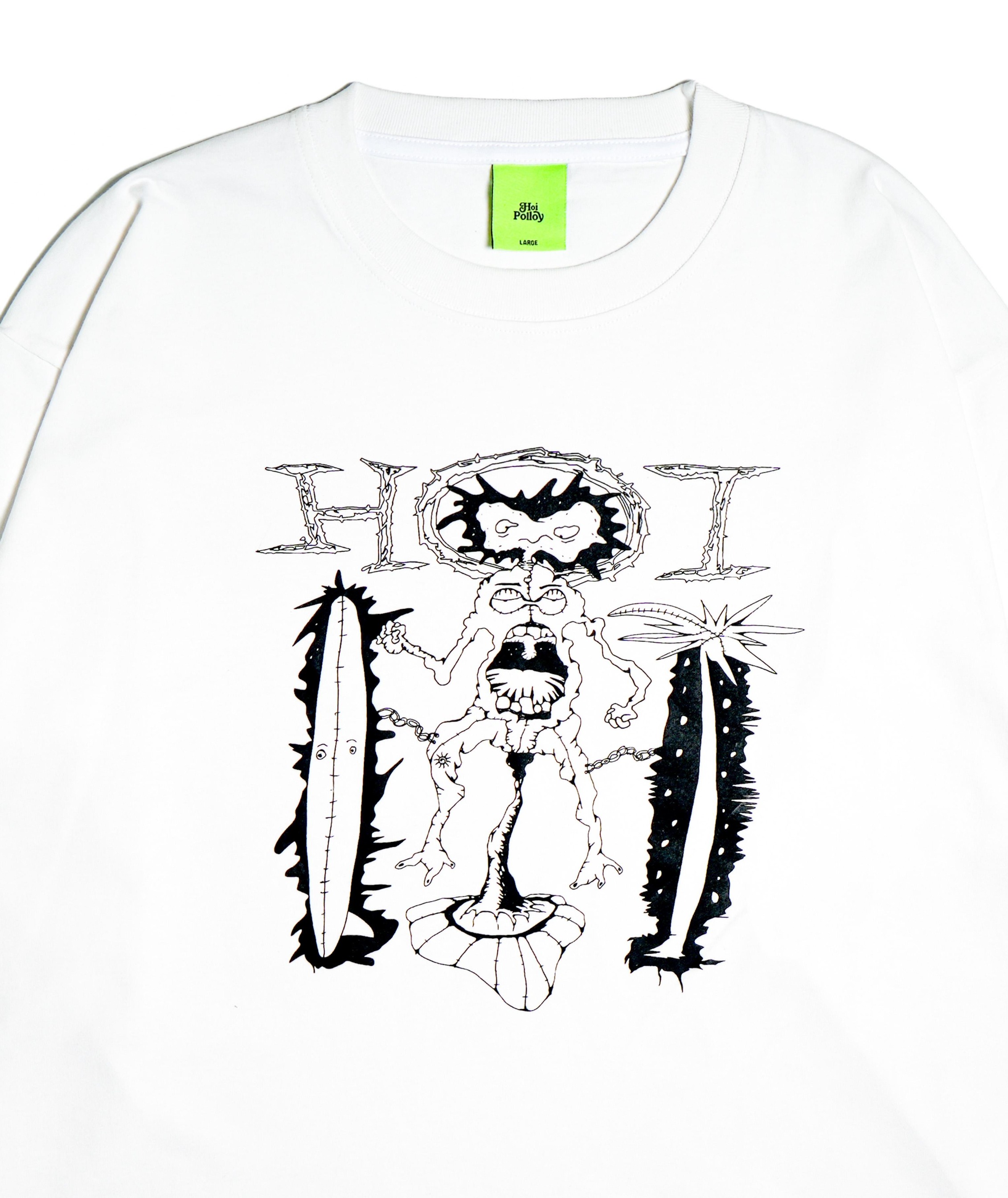 Stoked Long Sleeve White