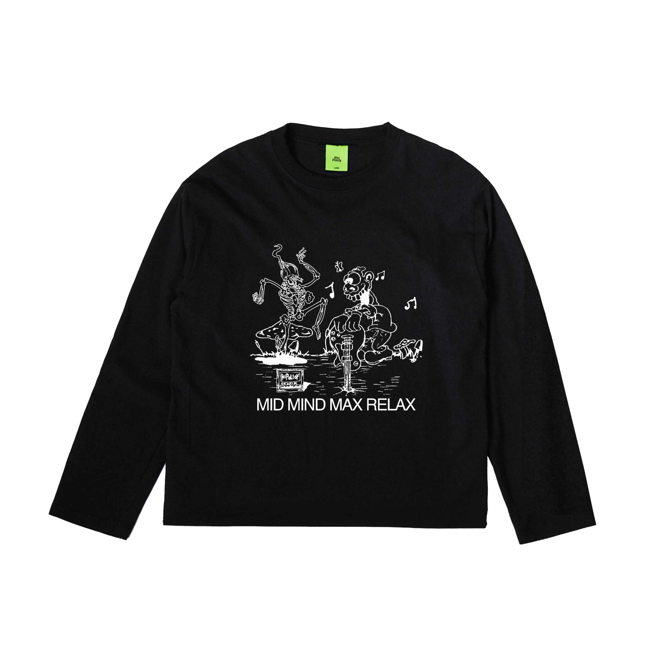 Mid Mind Long Sleeve Black 