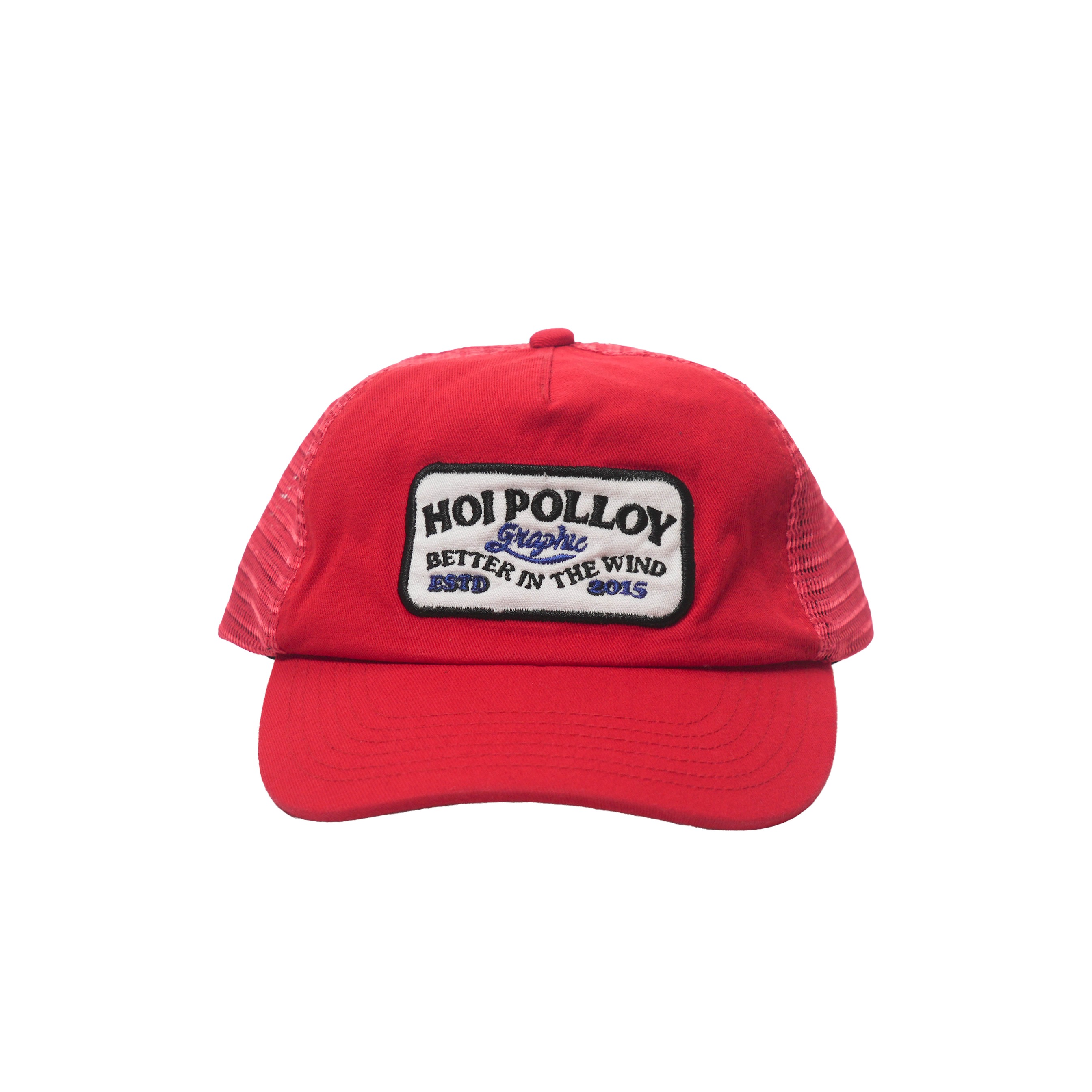 Hoi Polloy - Trucker Topi - Wind Cap (Red)