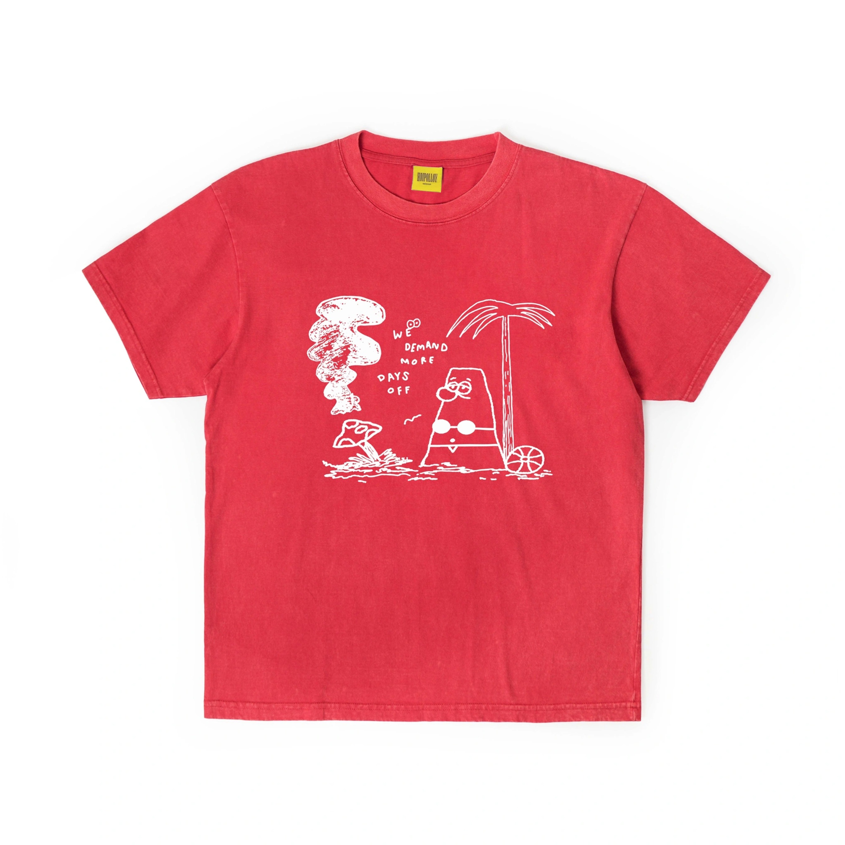 Days Off Washed Red