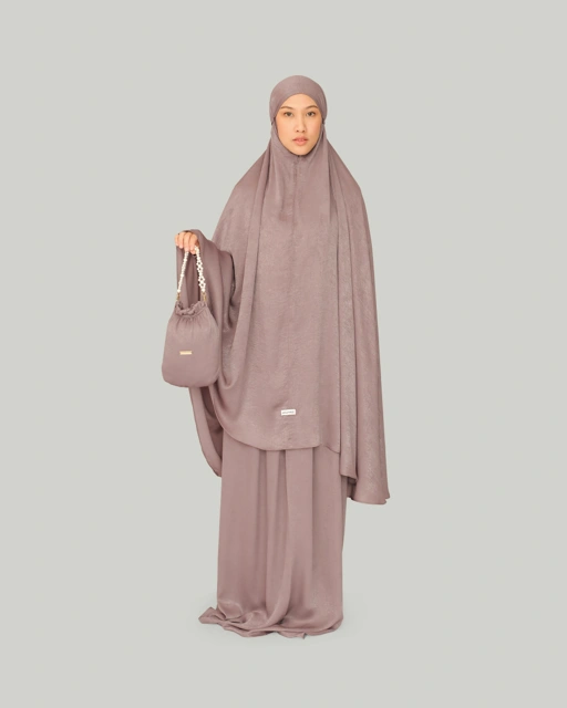 Image of Shafiyah Prayer Set - Choco