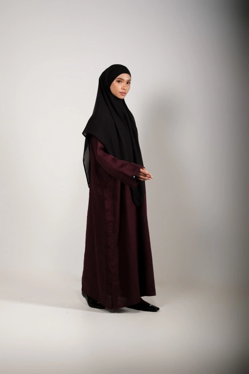 Image of Jalma Dress - Red Plum