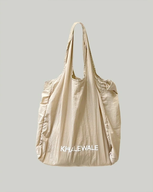 Image of Foldable Bag - Beige