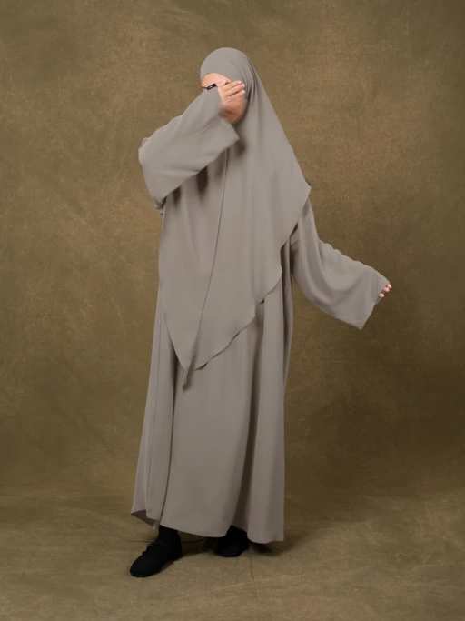 Image of Nujayl Abaya - Saneca Brown