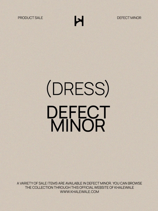 Image of Dress - Defect Minor