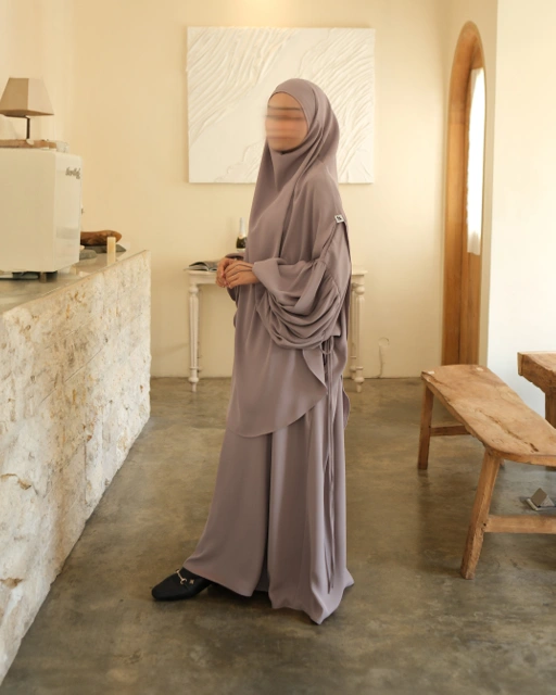 Image of Zeya Dress - Beige